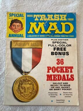 Vintage More Trash From MAD Special Annual No 12 EC Comics Humor Satire Magazine